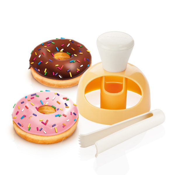 Donut Form Creative Plastic Donut Maker Bakverktygsbakning