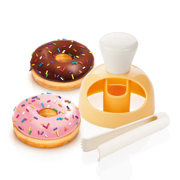Donutform Kreativ Plastik Donut Maker Bageværktøj Bage