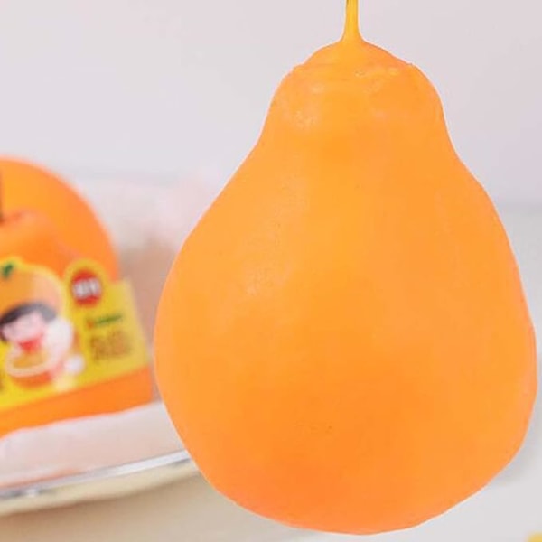 Ball Toy, Stress Relief Squeeze Toy, Födelsedagspresent, Sensorisk Leksak Simulerad Stress Relief Orange Vattenpärlor Klämning Ball Toy Present för barn - Orange