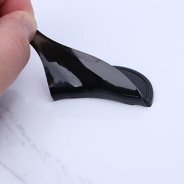 Multifunksjon bil Anti-sklimatte Rund Høytemperaturmotstand Instrumentpanel Oppbevaringspute Bilinteriørtilbehør| | 12cm 1