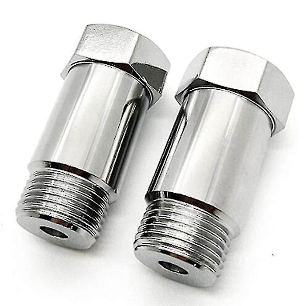 2kpl Pakokaasun happitunnistin Lambda 45mm O2 M18 X1.5 Jatkevälike rautapinnoitus Nikkeli jatke