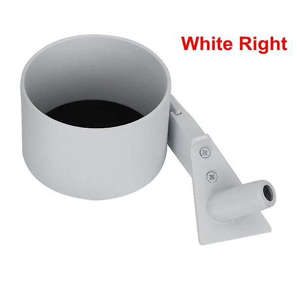 For Tesla Model 3 Y Bilkoppholder Oppbevaringsboks for kjøretøy Auto Innvendig dørfeste Drikkerangering Kaffevannflaskestativ Svart Hvit - Drikkeholdere White Right