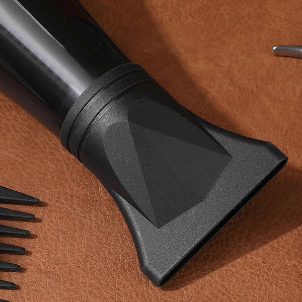Hårtorksmunstycke Hårtorksdiffusor för professionell styling 2 st Svart Nylon