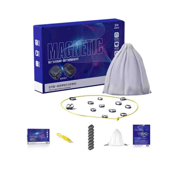 Puslespill Magnetisk effekt sjakk Morsomt interaktivt brettspill Sponge 2PC one