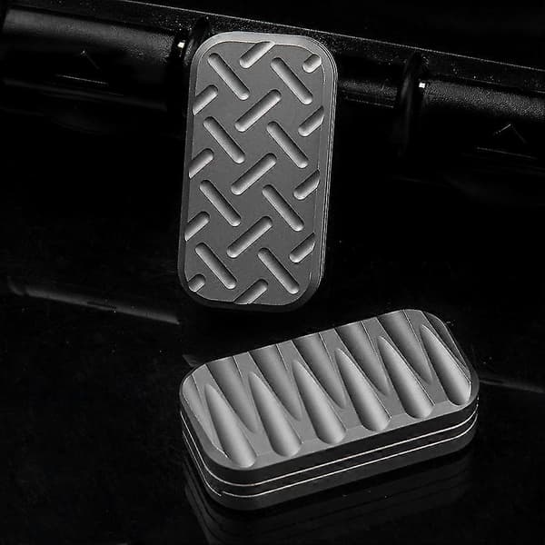 Push-pull Typ Fidgets Sliders Ljudlig Stresslindrande Myntleksak För Utomhusbruk Silver