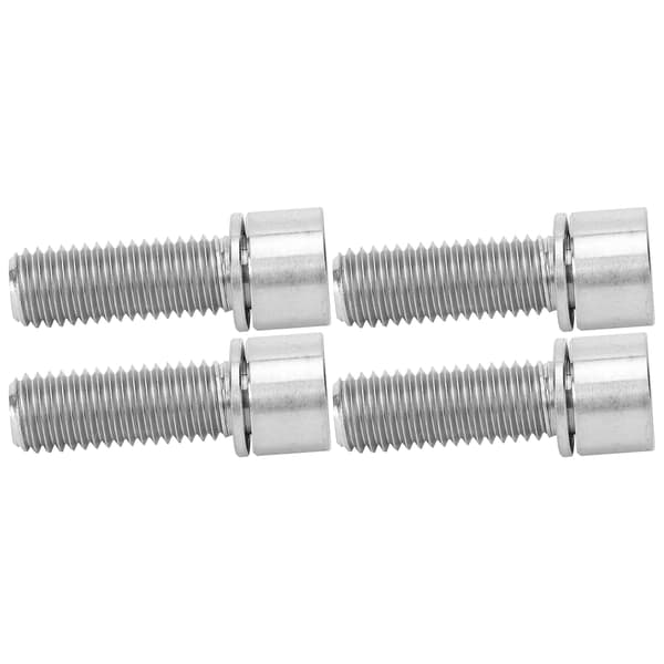 4 pcs M7x20mm Titanium Alloy Bicycle Headset Stem Bolts Inner Hex Screws