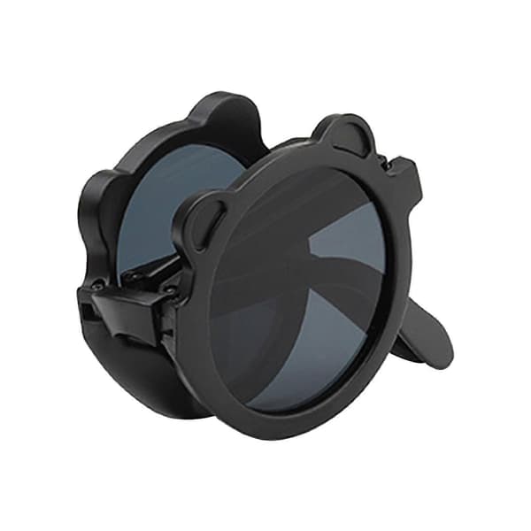 Børnesolbriller Foldbare Solbriller Mode Dejlige Stilfulde Gave Søde Solbriller Black Gray