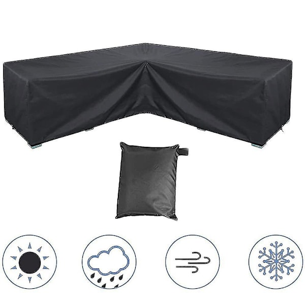 Kulmasohvan cover Vedenpitävä set cover cover 155x95x68cm