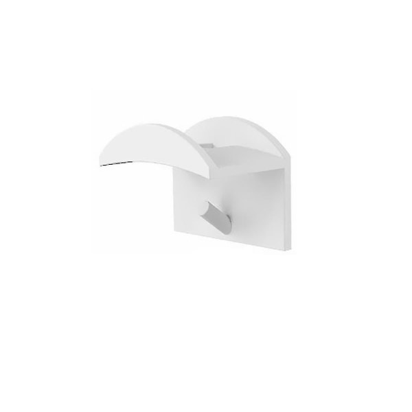 Cap Hatthållare Rack Organizer Förvaring Moderna baseballkepsar Hängare White Only 1