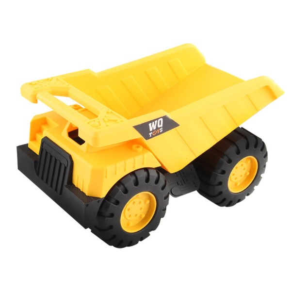 Inertiatekniikan auto-ajoneuvo-simulaatio kuorma-auton kaivinkoneen mallilelu lapsille -lahja Yellow