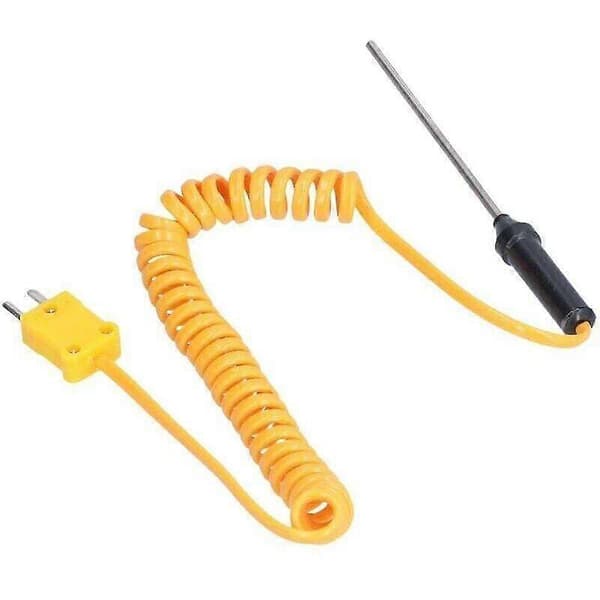 Typ K termoelement, sond i rostfritt stål, handtermometer, sondsensor WRN02B3x80mm
