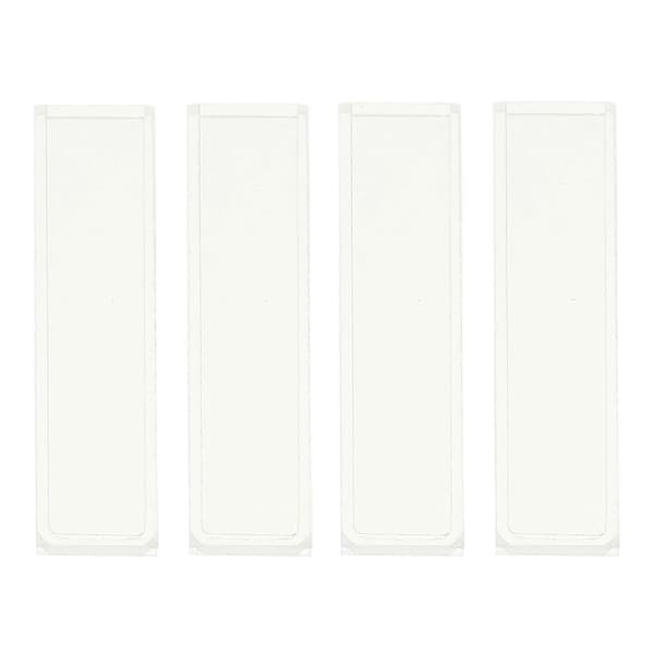 Sammenlignende Analyse Kyvette Glas Optiske Kyvetter til Laboratorier 4 Stk