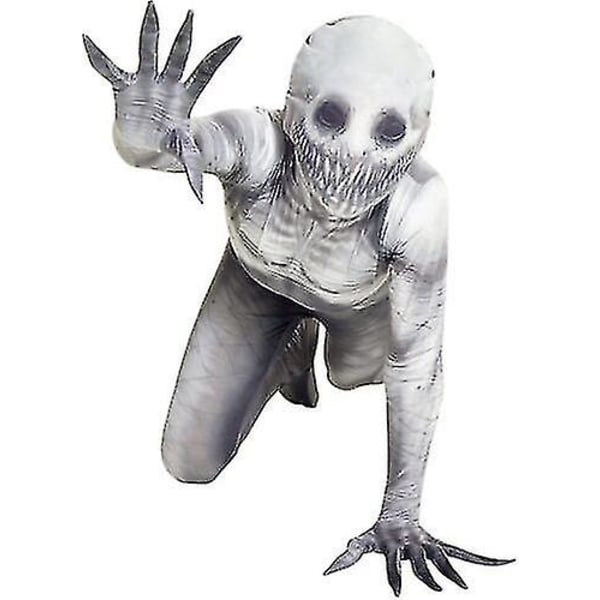 Halloween Fancy Costume The Rake Morphsuit Pojkar Flickor Creepypasta 150 yards