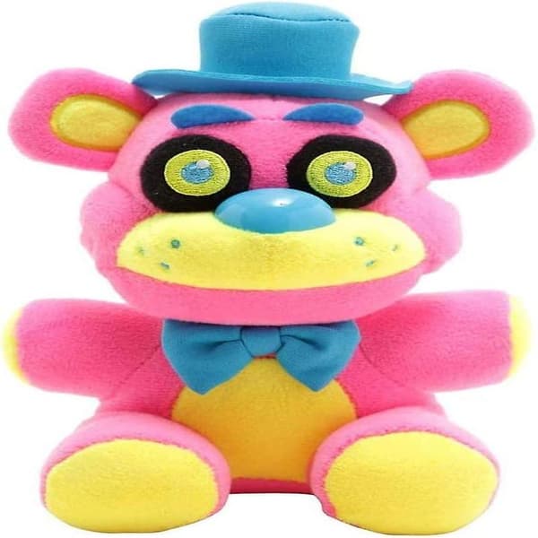 Five Nights At Freddy's: Pehmolelu Freddy Blacklight (vaaleanpunainen)