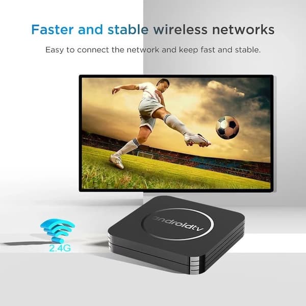 Android 13 Smart TV Box 8K HDR, Allwinner H313 med dubbla WiFi & BT5.0[JUN] EU-1G+8G