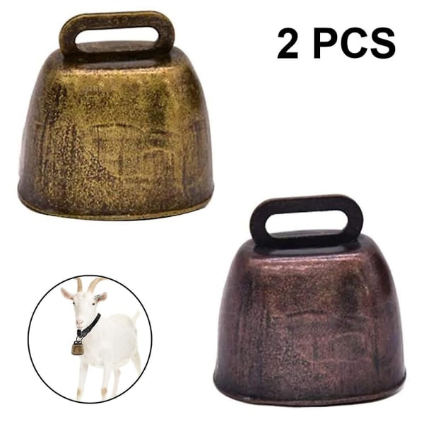 Metal Cowbells Noisemaker Call Bells för fotbollsspel, bröllop, klassrumsbruk
