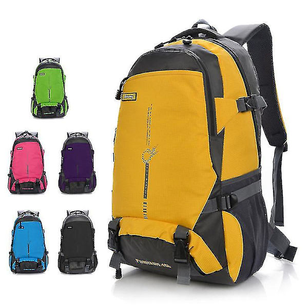 25/45l Utomhussport Bergsklättring Ryggsäck Vattentät Vandring Vandring Camping Ryggsäck Rese Casual Väskor dark blue-24L