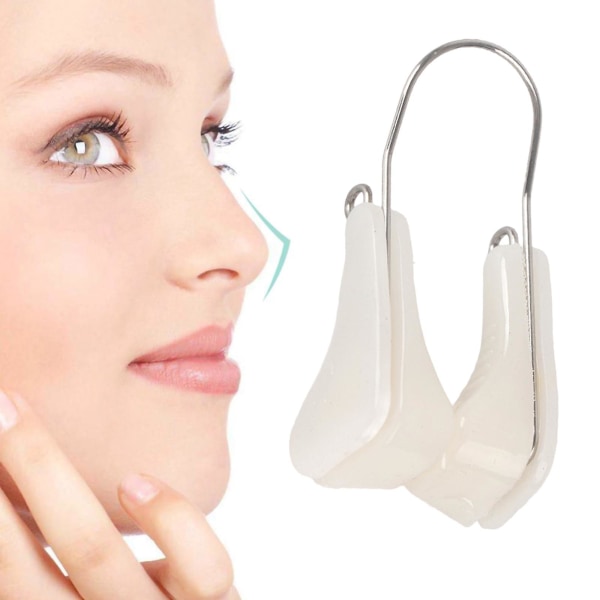 2 stk Nose Up Shaping Lifting Clip Bridge Beauty Enhancer Reshaper Nese Retting Clip Nose Enhancer