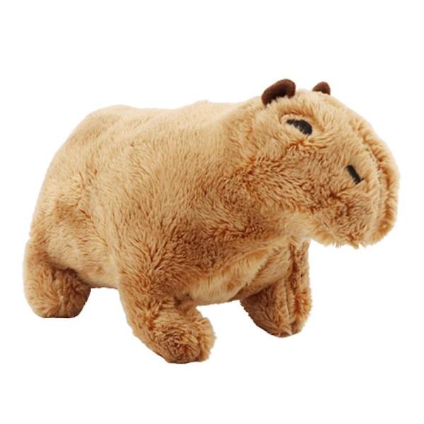 18 cm Söpö Capybara Pehmolelu Pehmeä täytetty eläinlelu Simulaatio Capybara Nukke Lasten Lelut Lasten Syntymäpäivälahja