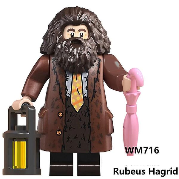 14 st/set Harry Potter Ron Weasley Dobby Blockleksaker Barnpresent Leksak