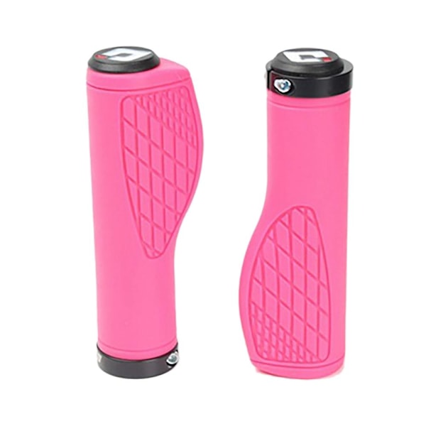 ODI polkupyörän kahvat polkupyörän ohjaustangon cover Iskunkestävä anti-racing maantiepyörän kahvat Ergonominen pyöräilyohjaustanko, B Pink