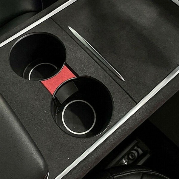 Bil Vannkopp Spor Slip Limit Clip For Tesla Model 3 Model Y 2021 Abs Turn Fur Bilkoppholder Limiter koppholderseparator - Drikkeholdere B