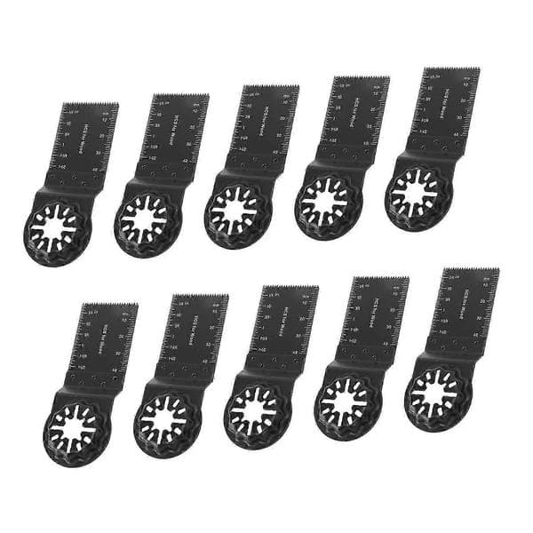 Oscillerende savklinger 10 stk Multiværktøjsklinger med Starlock-interface 34mm 40mm Skæredybde
