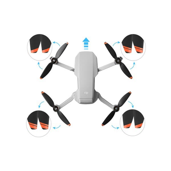 32 stk. 4726 Propeller til DJI Mini 2 Drone Props Blad Vinge Dele G
