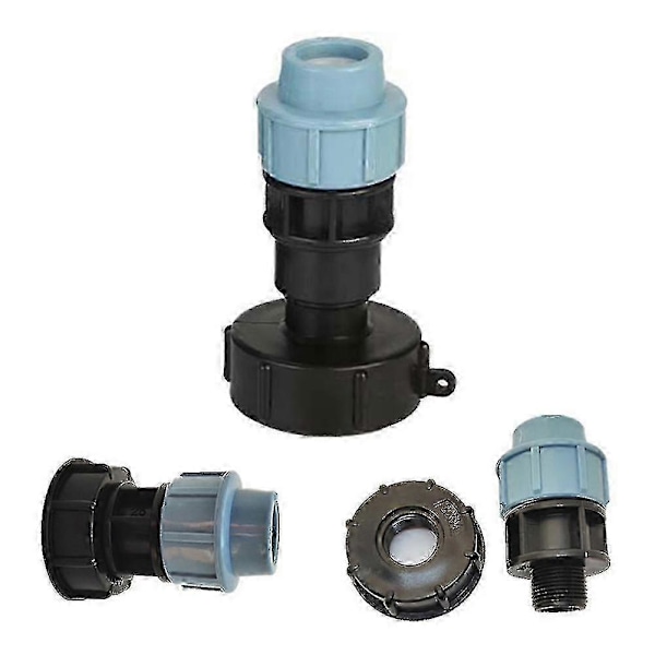 IBC-säiliön vesiputkiliitin puutarhaletkun adapteri kotihanan asennustyökalu Cy) 20mm Elbow Adapter