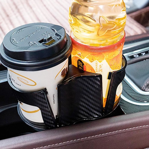 Universal auton juomapidike 2 kuppia pullotelineen jalusta Auton organizer Säädettävä juoma-auto kuorma-auto|juomatelineet|