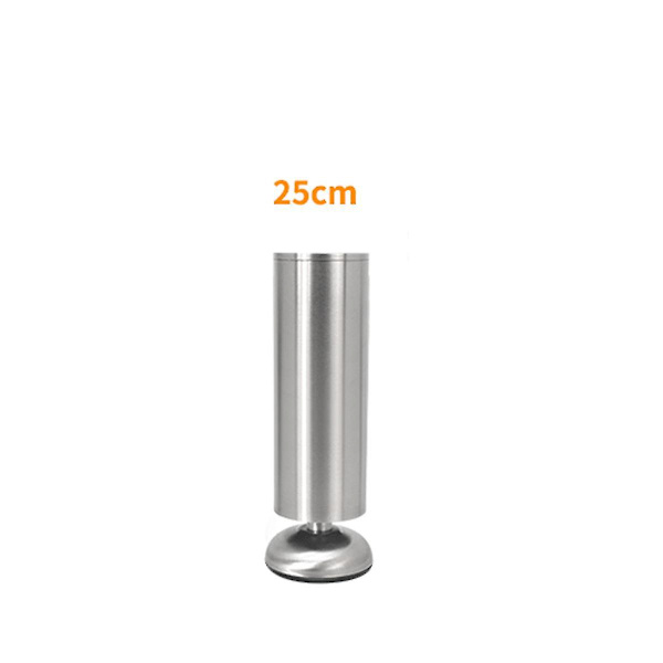 Møbelben i rustfrit stål Justerbare sofaben Skab Bordfødder Heavy Duty Udskiftningsbar bordpladestøtte 25cm