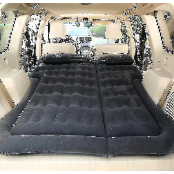 Auton ilmatäytteinen sänky, ilmapatjan makuutyyny (musta)
