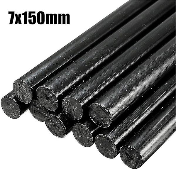 10 stk. 7x100mm 7x150mm Bilbulereparation limstifter Bilkarosseri Malerfri Bukereparation Sort Hot Melt Strip Reparation af limstiftværktøj| | 10Pcs 7x150mm 02