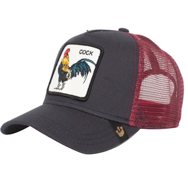 Wolf Mesh Cap Animal Farm Trucker Baseball Cap Isä Hat Snapback White Swan Outdoor Beast Paradise Toucan Caps Chicken