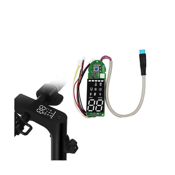 For Pro Scooter Bluetooth Dashboard+Bryterpanel Kretskort Scooter Meter for Elektrisk Scooter As Shown
