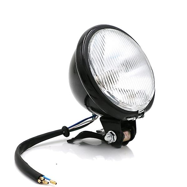 Forlygte Motorcykel Cg125 Retrofit Retro Forlygter Gn125 Retro Runde Forlygter Motorcykel Forlygter 12v 35w| | white