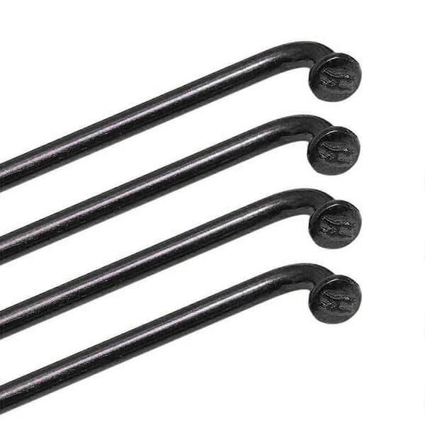 36 STK J-Bend Cykeleger (280mm Sort)