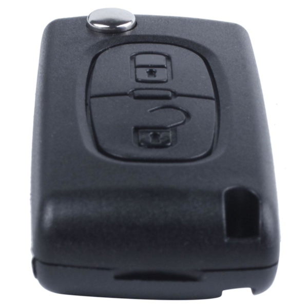 Flip Remote Remote Case Skal för C2 C3 C4 C5 C6 C8 2 Knappar Svart