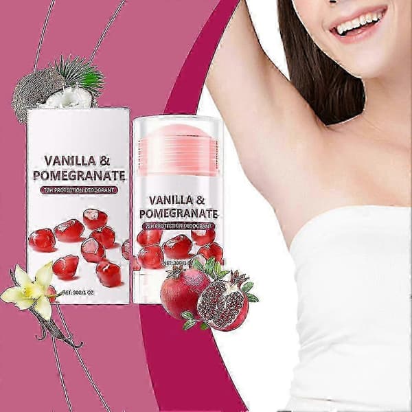 2025 Helkropsdeodorantstift Granatæble Kropsdeodorantstift som visa