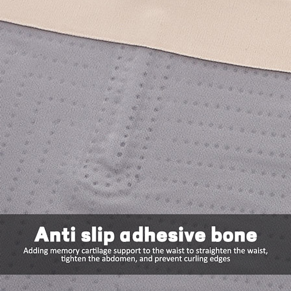 Hög midja platt mage trosor kvinnor magkontroll Shapewear skin M