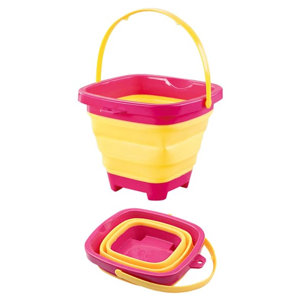 Rantalelusetti ämpärillä ja lapiolla taaperoille Yellow