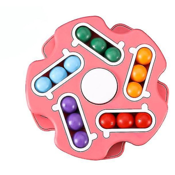 Dekompressionsleksaker Fingertops Spinning Cube Beans Intellektuella Roterande Magic Bean Leksaker Utbildningsleksaker för barn Dra upp leksak