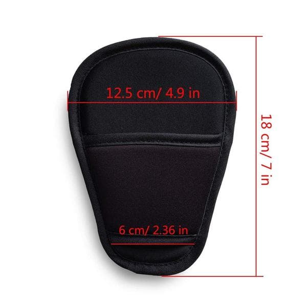 Stroller Shoulder Pads (Three Pieces): Car Seat Shoulder Pads, Crotch Pad, and Stroller Protector.