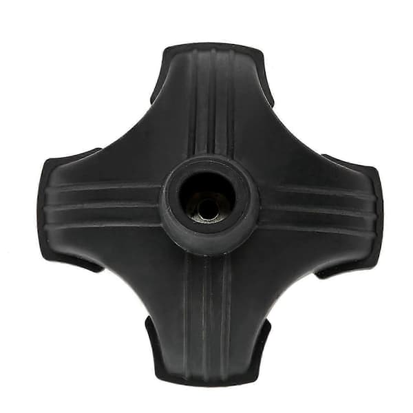 Gummi spids Selvbærende fire baser Anti-slip stokgreb 19mm