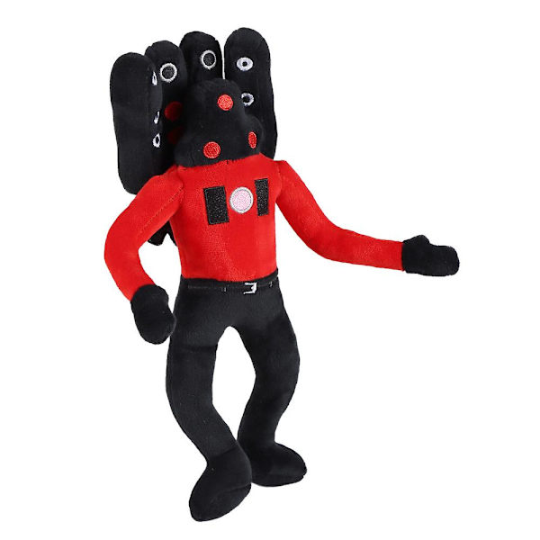 Skibidi Toalett Plyschleksak Rolig Speakerman Titan Cameraman Plyschar Uppstoppad docka Present till spelfantaster Vuxen B