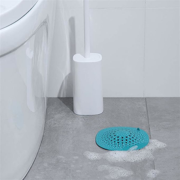 Badrum Handfat Filter Dusch Avlopp Hårfångare Propp Kök Golvavlopp Cover Anti-tilltäppning Handfat Sil Clock Tool (Färg: A3)
