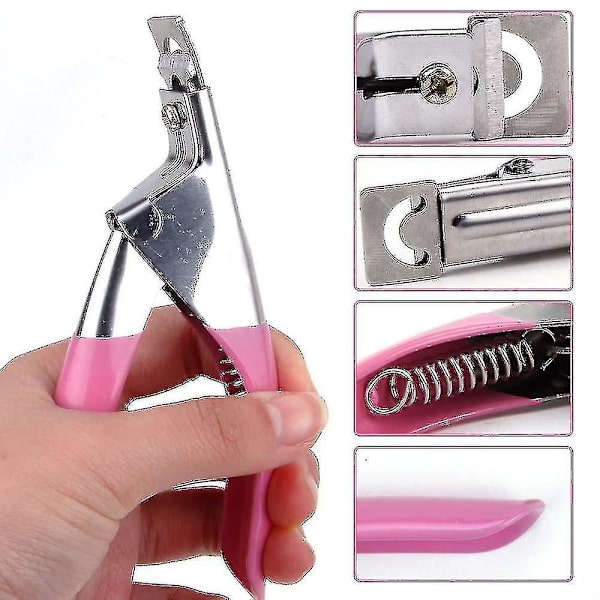Fake Nagelklippare Professionell Nagelklippare Rakkant Akryl Nagelklippare Tips Manikyr