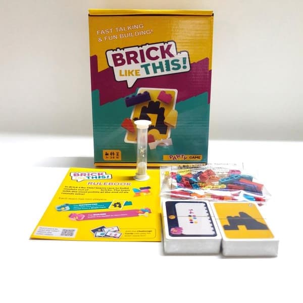 Brick Like This! Familjeträff: Interaktiivinen korttipeli vanhemmille ja lapsille