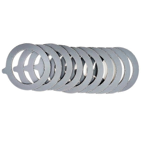 5 st Silikontätningar Lufttäta Tätningsringar Läckagesäkra Konserveringstätningar För Glasburk Red 5PCS