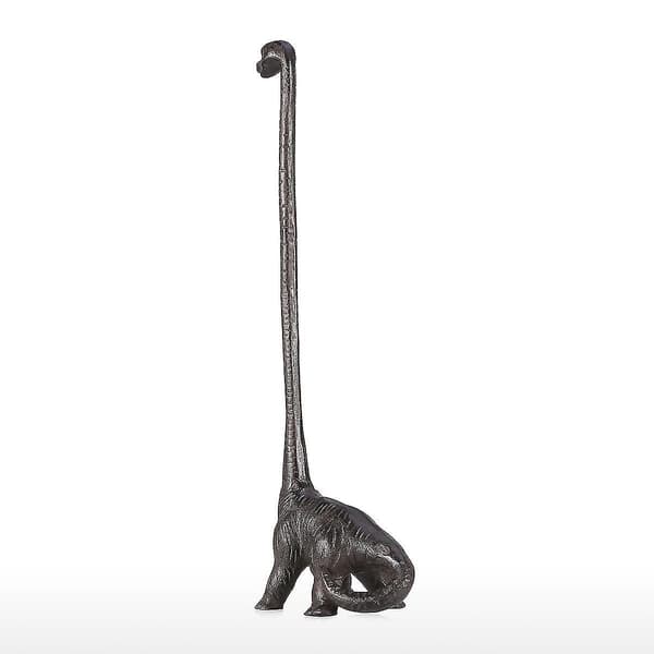 Dinosaur-formet papirhåndklædeholder i støbejern til badeværelset